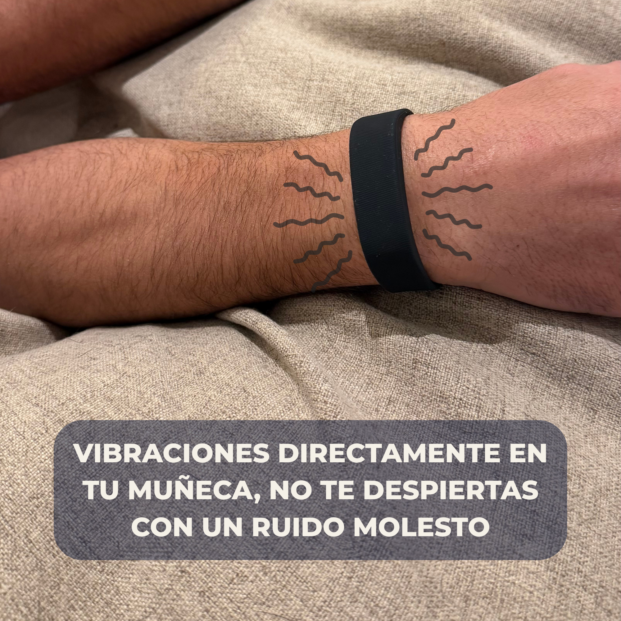 Pulsera alarma vibradora
