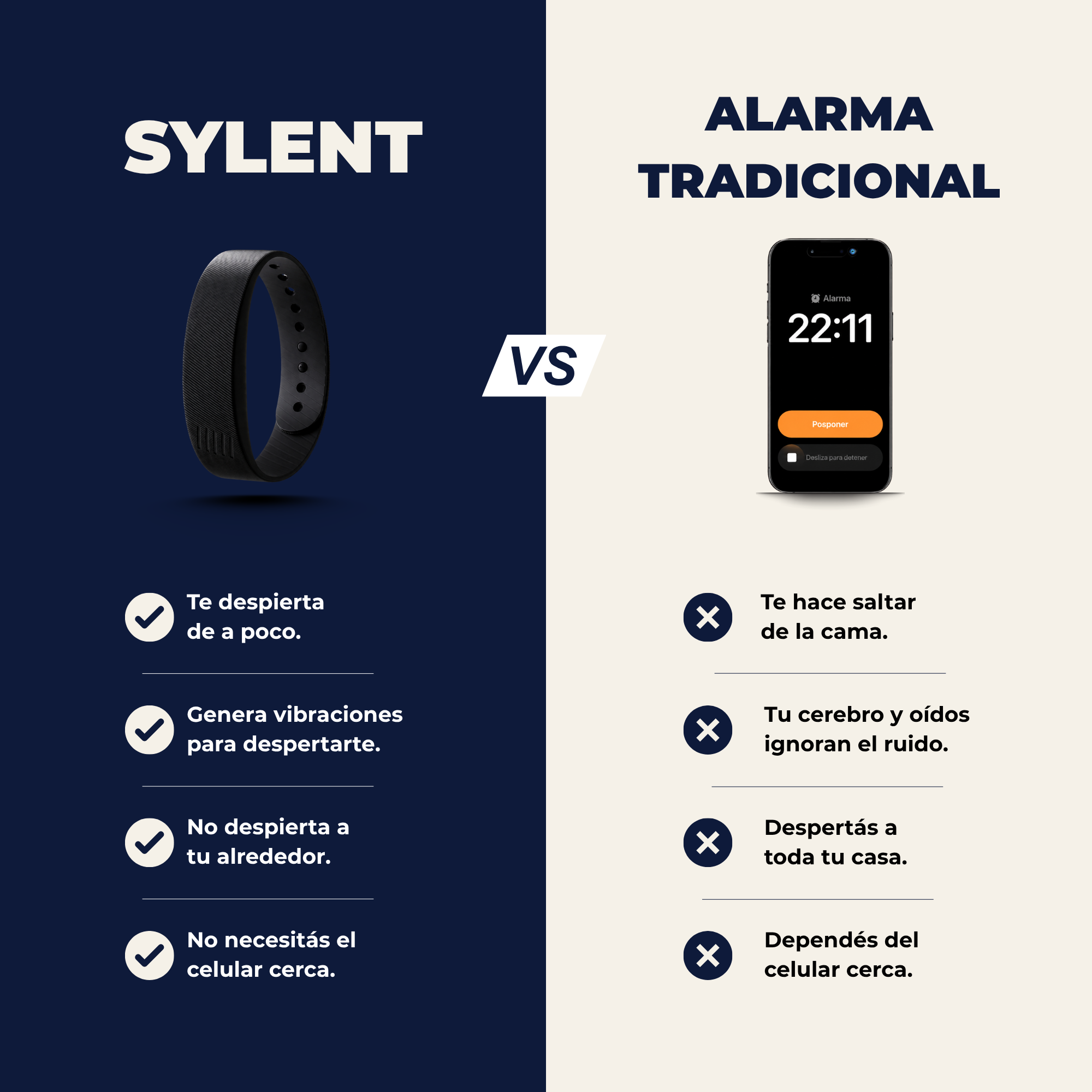 Pulsera alarma vibradora